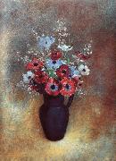 Odilon Redon Amemones oil